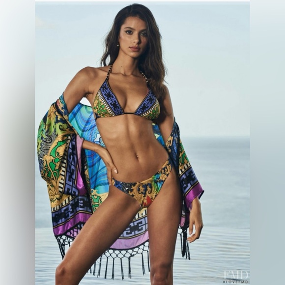 NWT, Sauvage Swim Silk Kimono, One Size - Picture 2 of 13